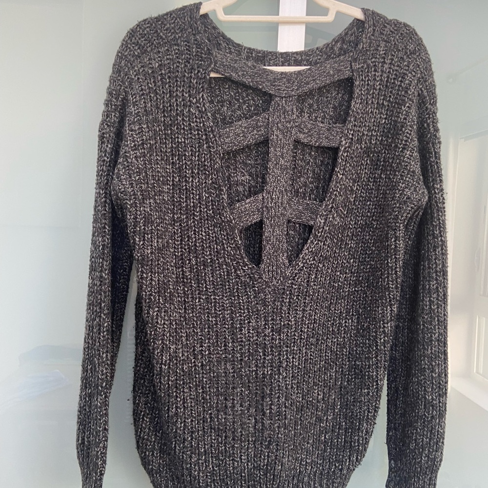 Urban Outfitters Cut Out Sweater